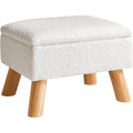 sgabelli bianco velluto per letto resistente