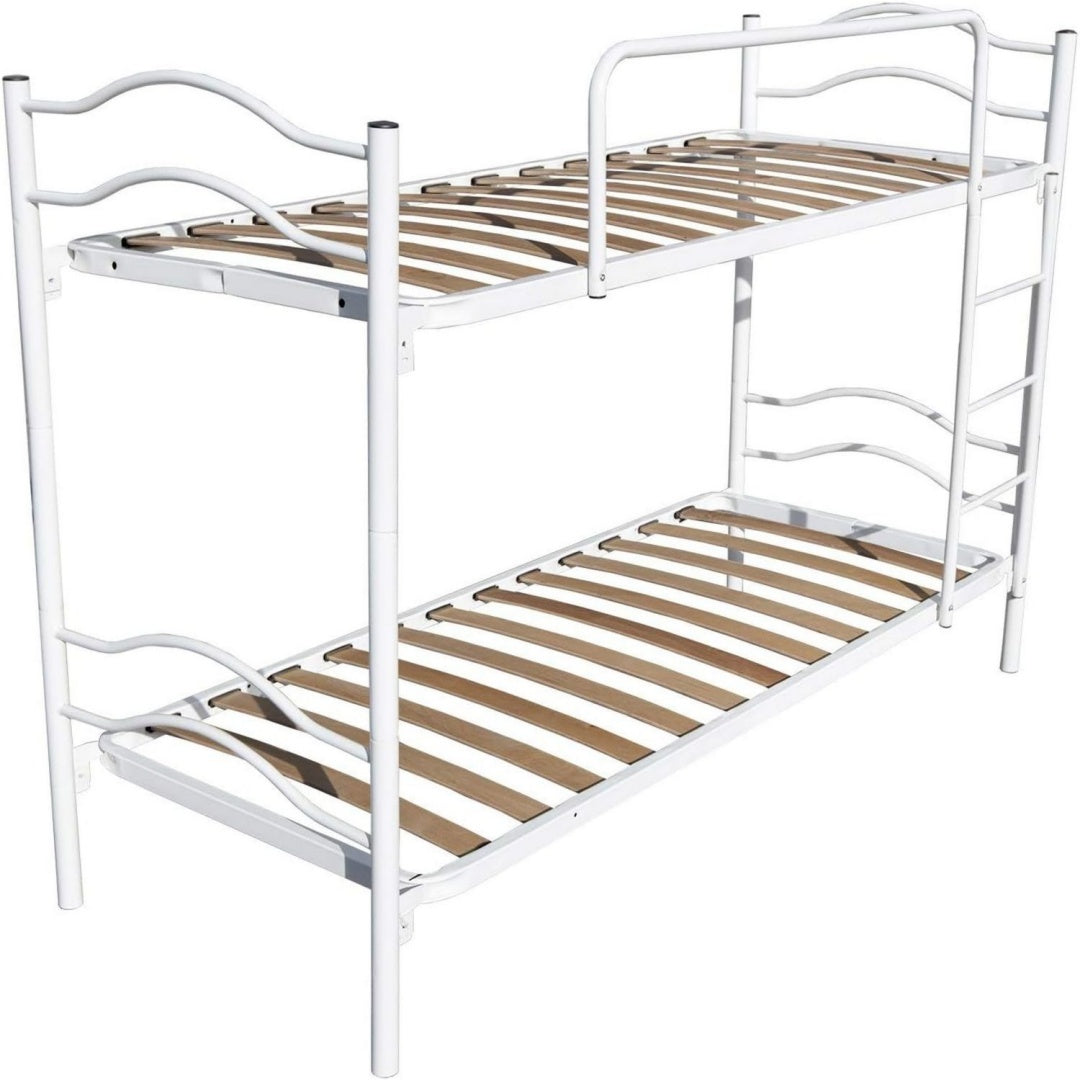 basi a doghe bianco per letto