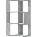 per letto librerie grigio